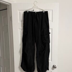 Women's Black Cargo Pants